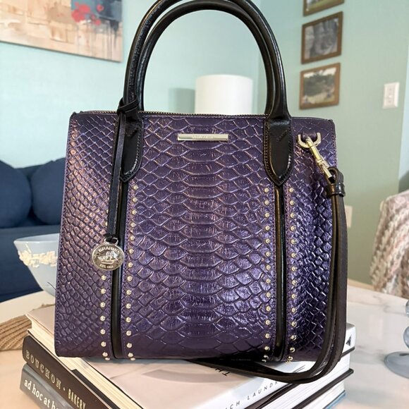 Brahmin Handbags - Brahmin Small Caroline Ultraviolet - The Unicorn!